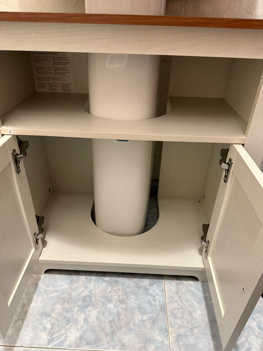 Kleankin Πάγκος χωρίς Νιπτήρα Μ60xΒ30xΥ60cm μοριοσανίδα