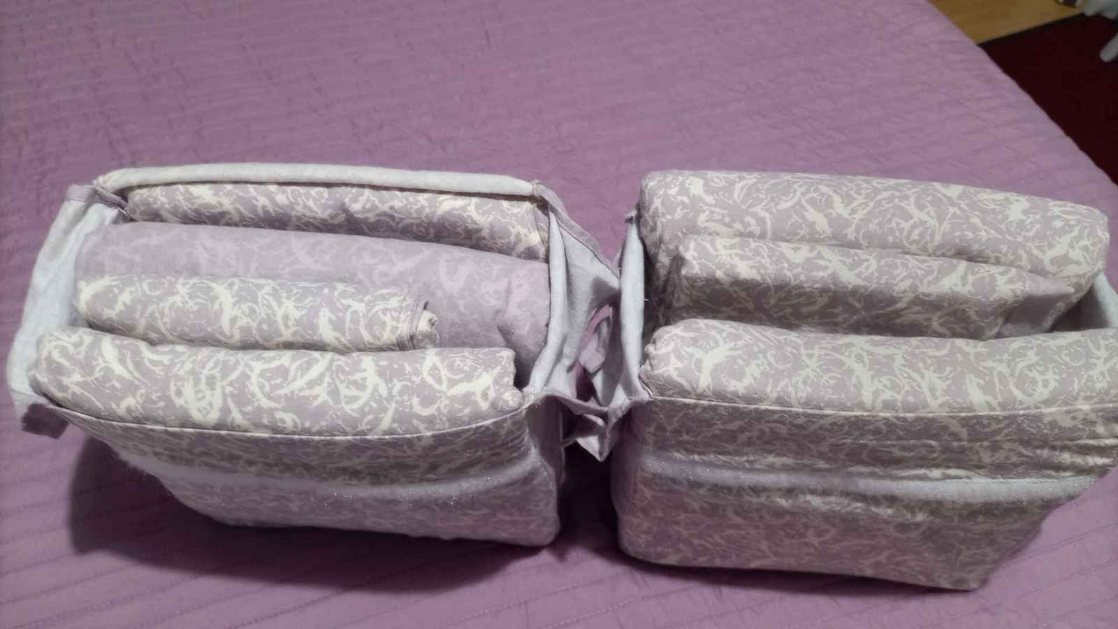 Nef-Nef Homeware Duvet Cover Set Flannel Single with Pillowcase 160x230 Sorial Mauve