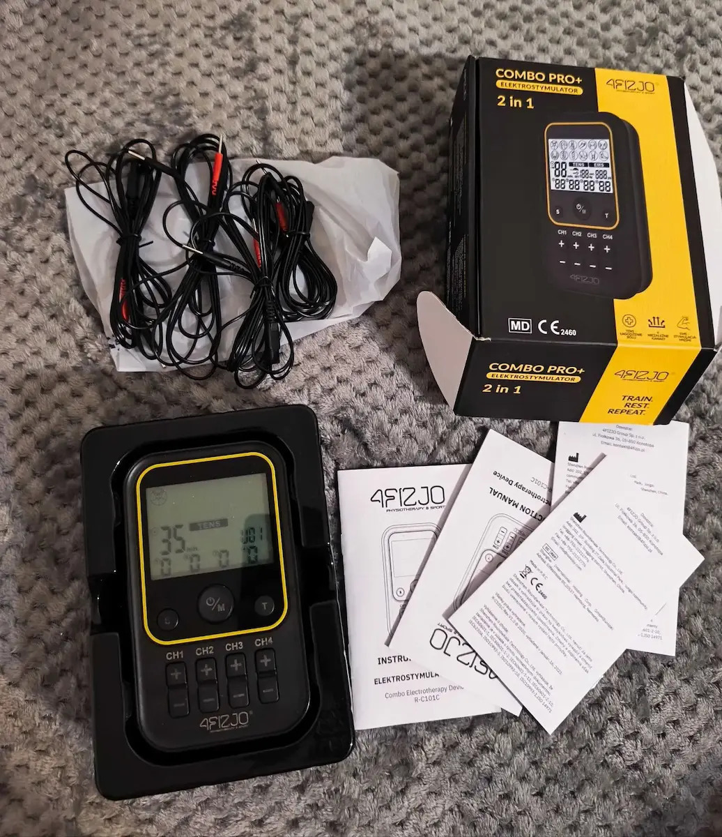 4FIZJO PRO+ EMS / TENS Total Body Portable Muscle Stimulator