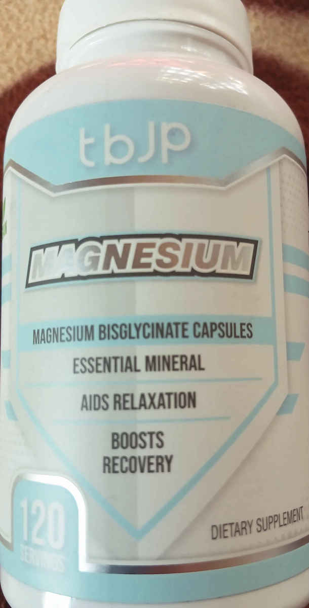 tbJp Magnesium Bisglycinate 1000mg 120 κάψουλες