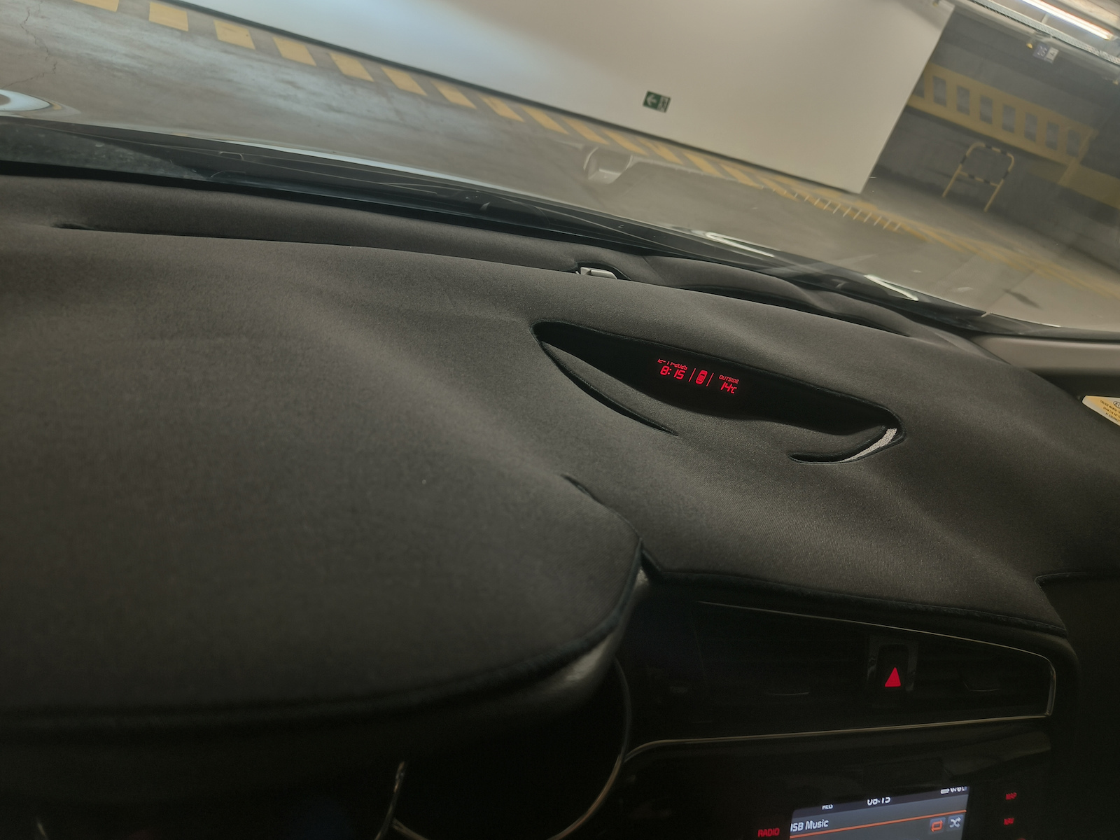 Kia Ceed 2012-2018 Капак За Табло Черен