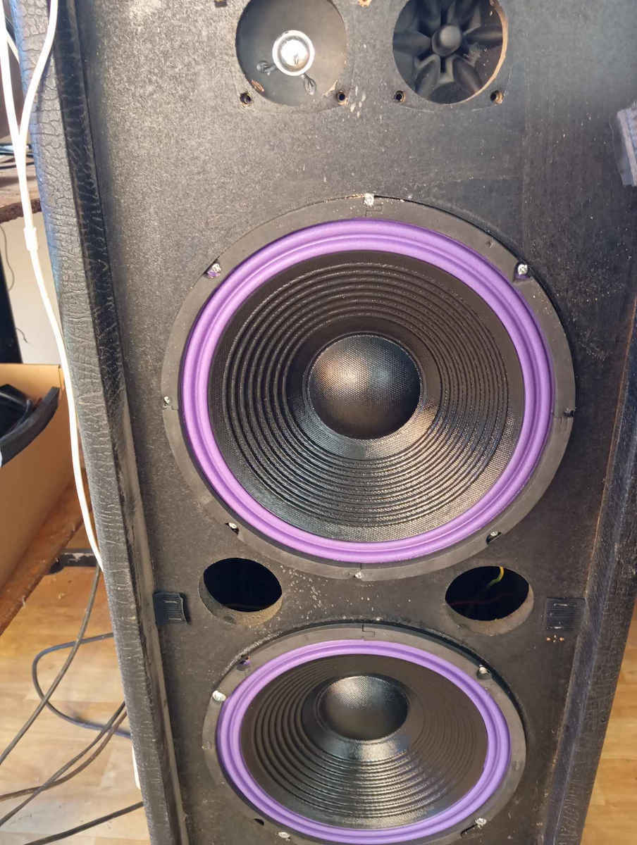 Spaun Woofer Ηχείου SSW-810 10" Αντίστασης 8Ω