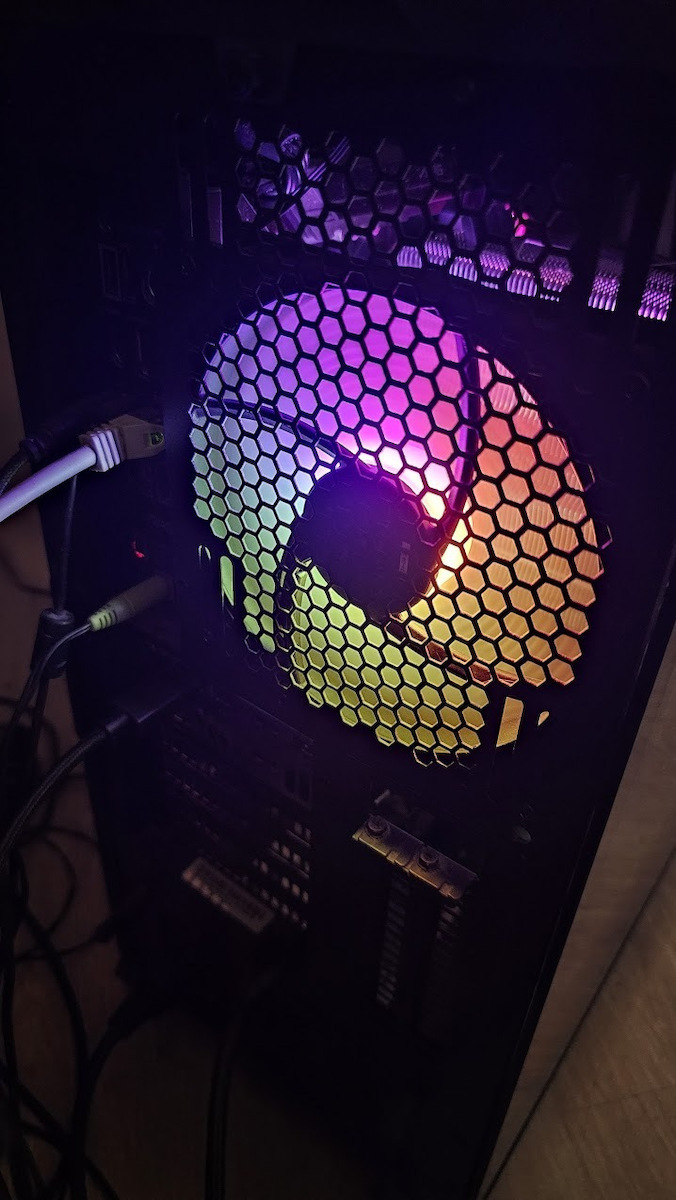 Be Quiet Light Wings LX Case Fan 140mm (1200rpm / 56cfm) with ARGB Lighting and 3-Pin / 4-Pin PWM Connection 3pcs White