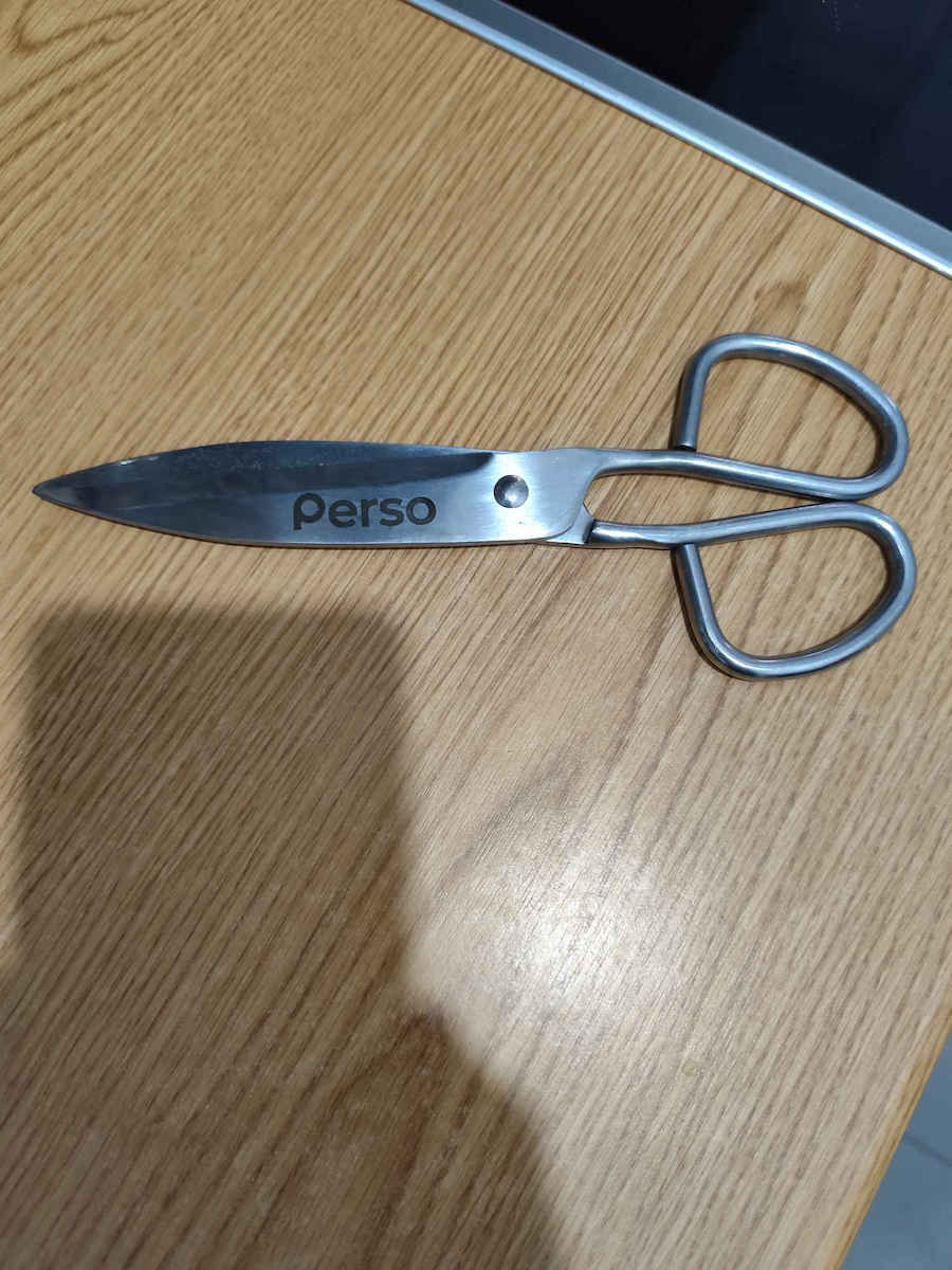 Stainless Steel Kitchen Scissor 21cm Silver