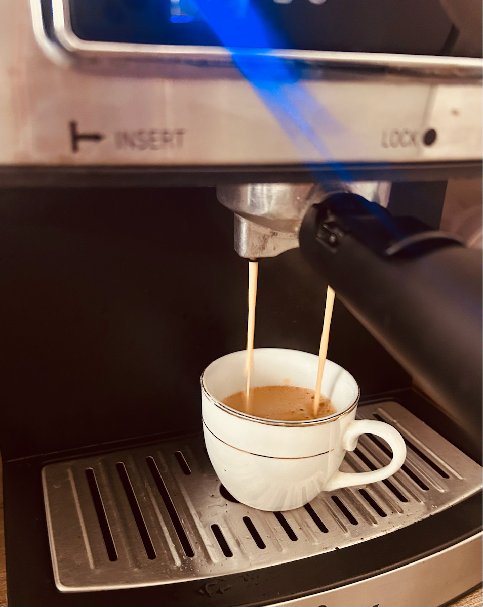 Izzy 6823 Barista Μηχανή Espresso 850W Πίεσης 20bar Ασημί