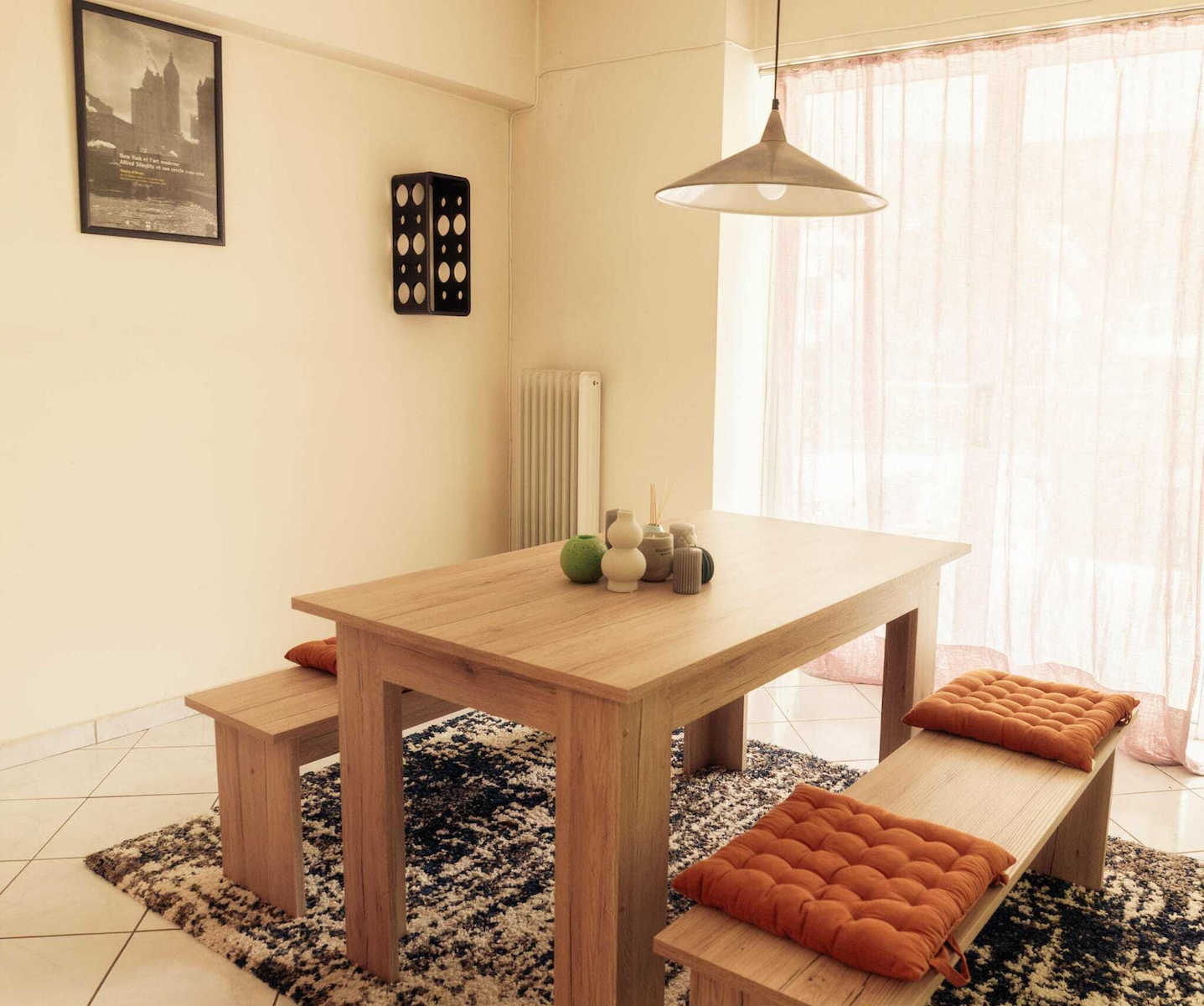 Трапезария Stolkom 3бр Oaks 140x80бр