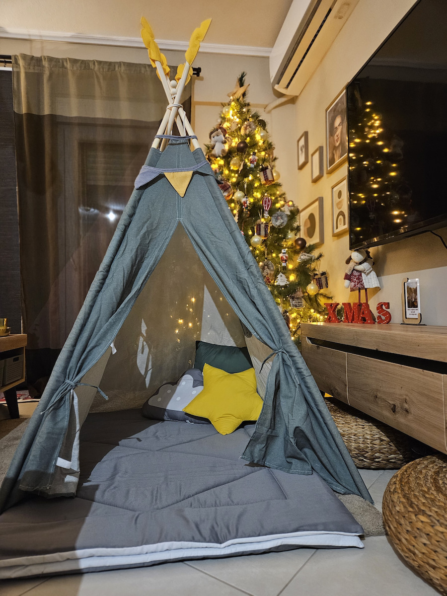 Nukido Kids Indian Teepee Play Tent NK-406 for 3+ years Green