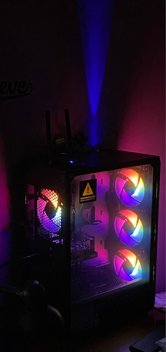 Vengeance Falcon-V2 Desktop PC (Ryzen 5-5500/16GB DDR4/512GB SSD/Radeon RX 6400/No OS)