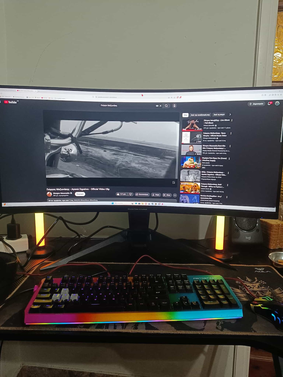ASRock Phantom Gaming PG34QRT2B Ultrawide VA Gebogen Monitor 34" QHD 3440x1440 180Hz