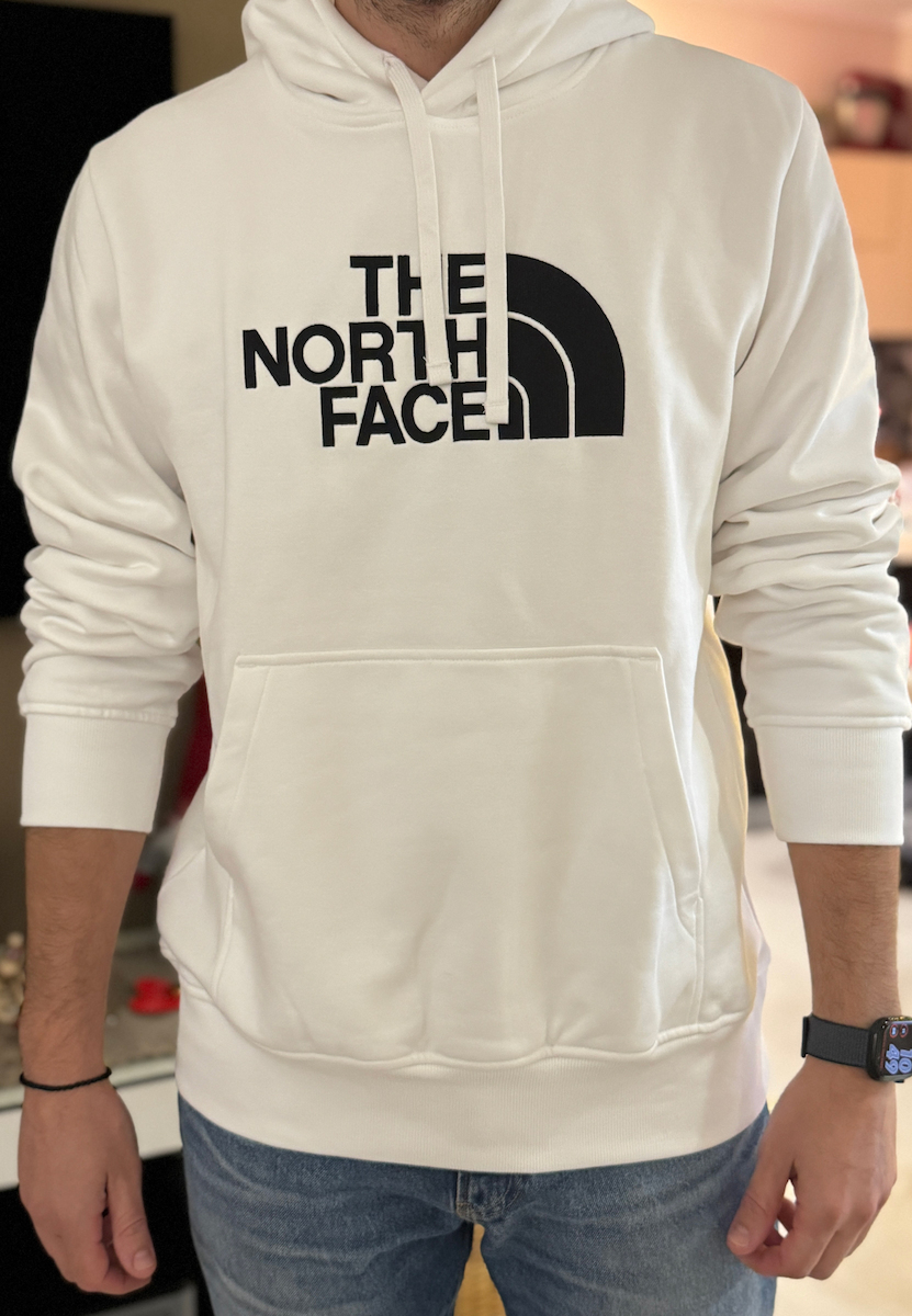 Sweatshirt mit Kapuze white