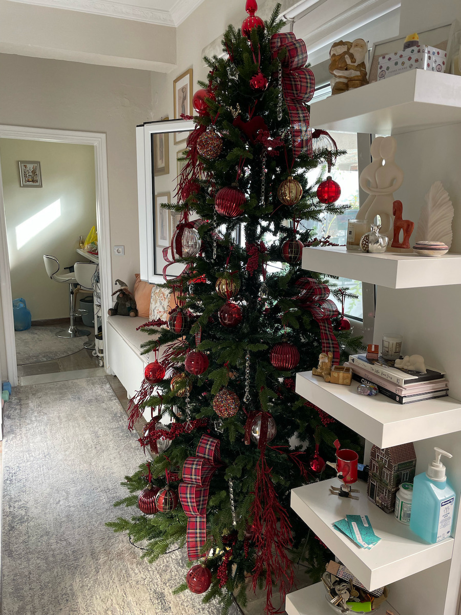 Christmas Tree Fir Slim 210cm with 2450 Branches