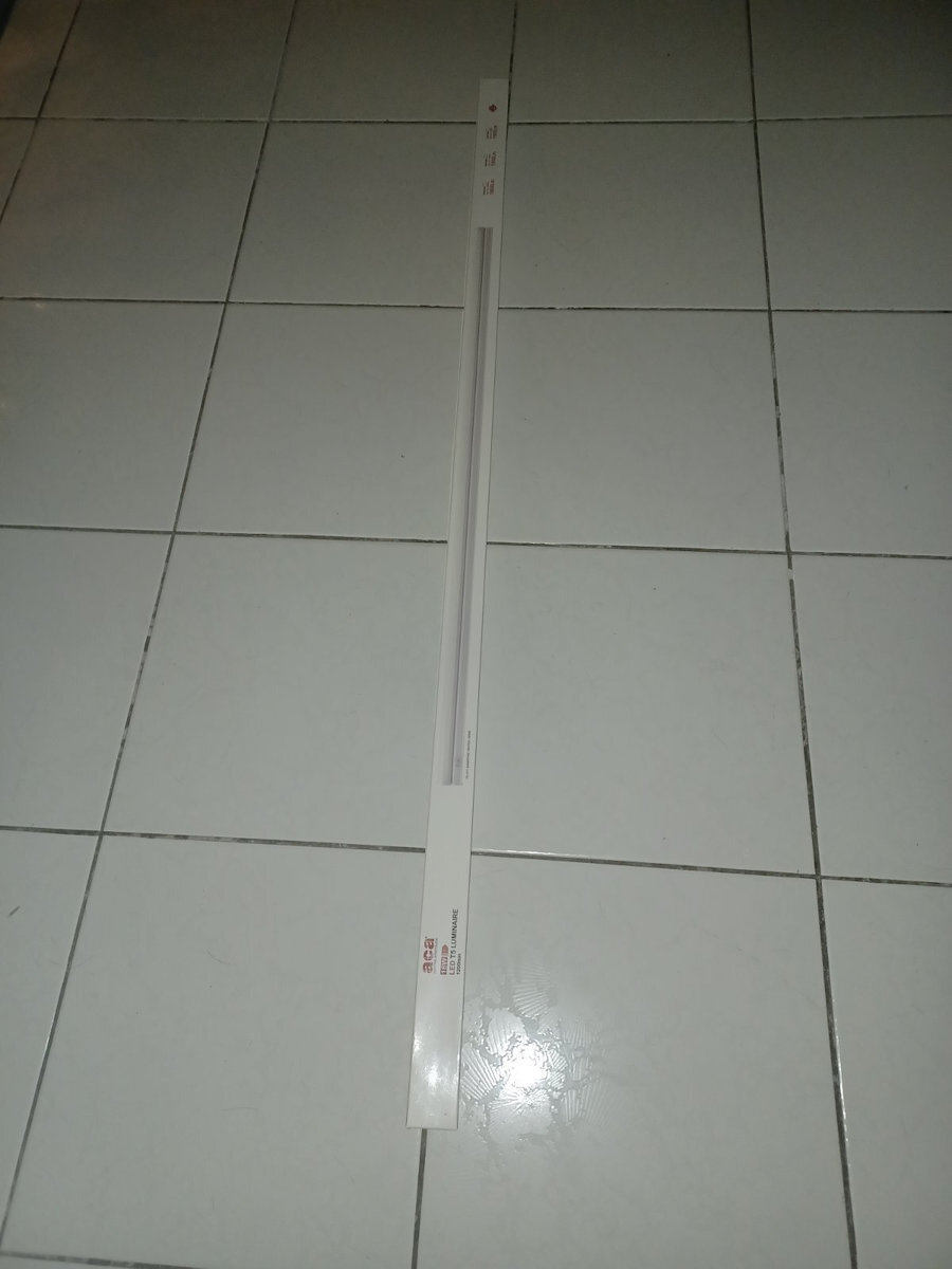 Aca Under-Cabinet LED Light 12W Natural White with Switch 90cm