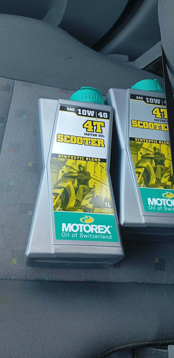 Motorex Scooter Synthetic Motorcycle Oil for Four-Stroke Engines 10W-30 1lt