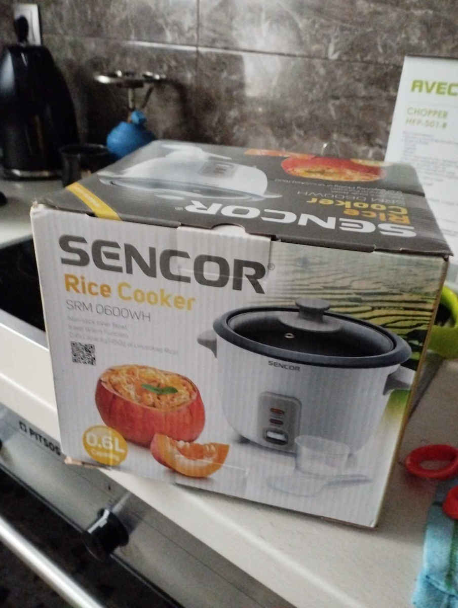 Sencor Rice Cooker 300W with Capacity 0.6lt