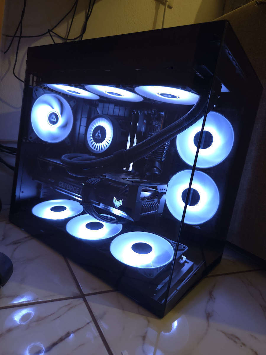 Lian Li O11 Dynamic Mini V2 Gaming Midi Tower Κουτί Υπολογιστή με Πλαϊνό Παράθυρο Μαύρο