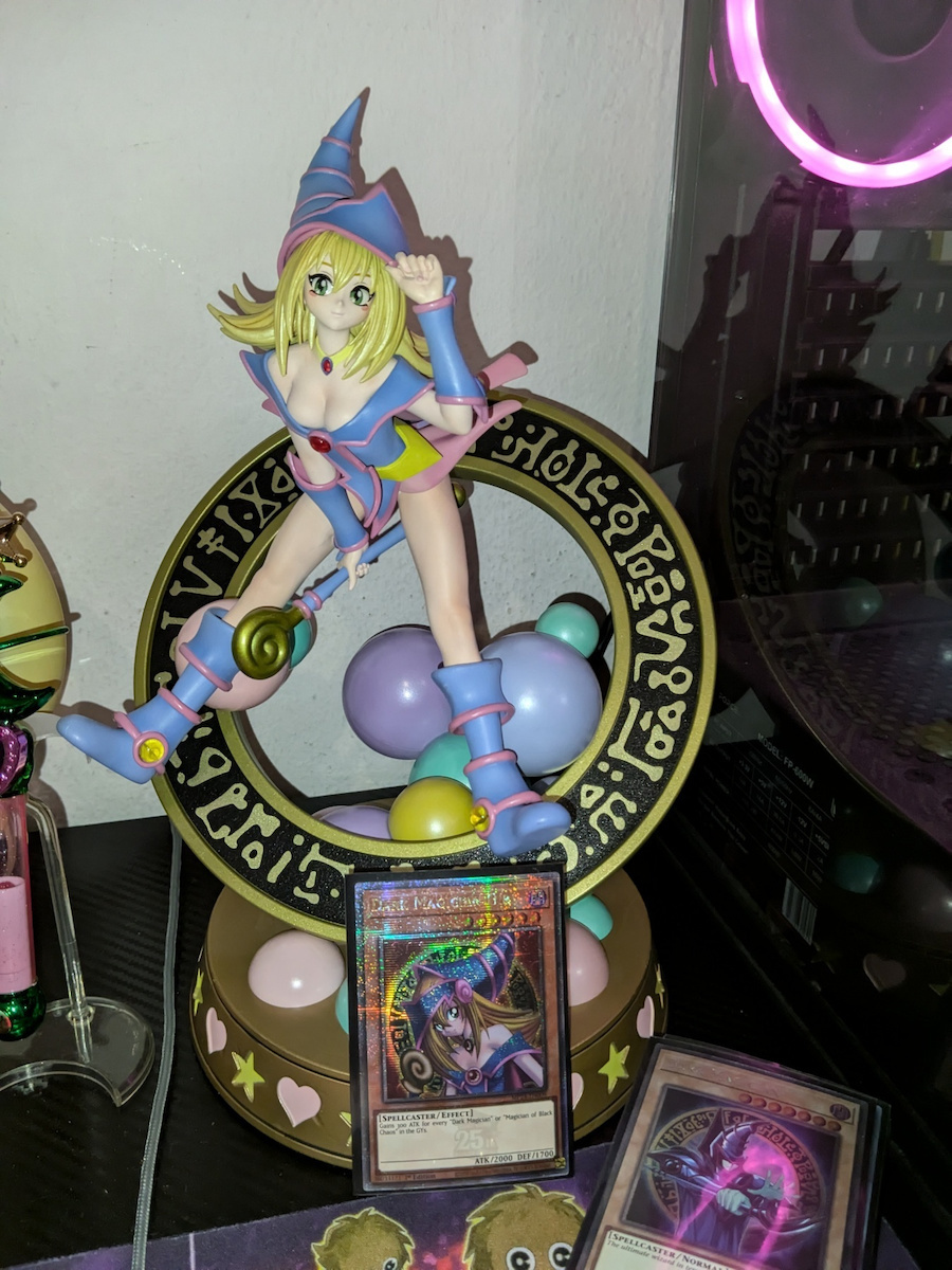 First 4 Figures Yu-Gi-Oh Dark Magician Girl Standard Pastel Edition Collectible Figure 30cm