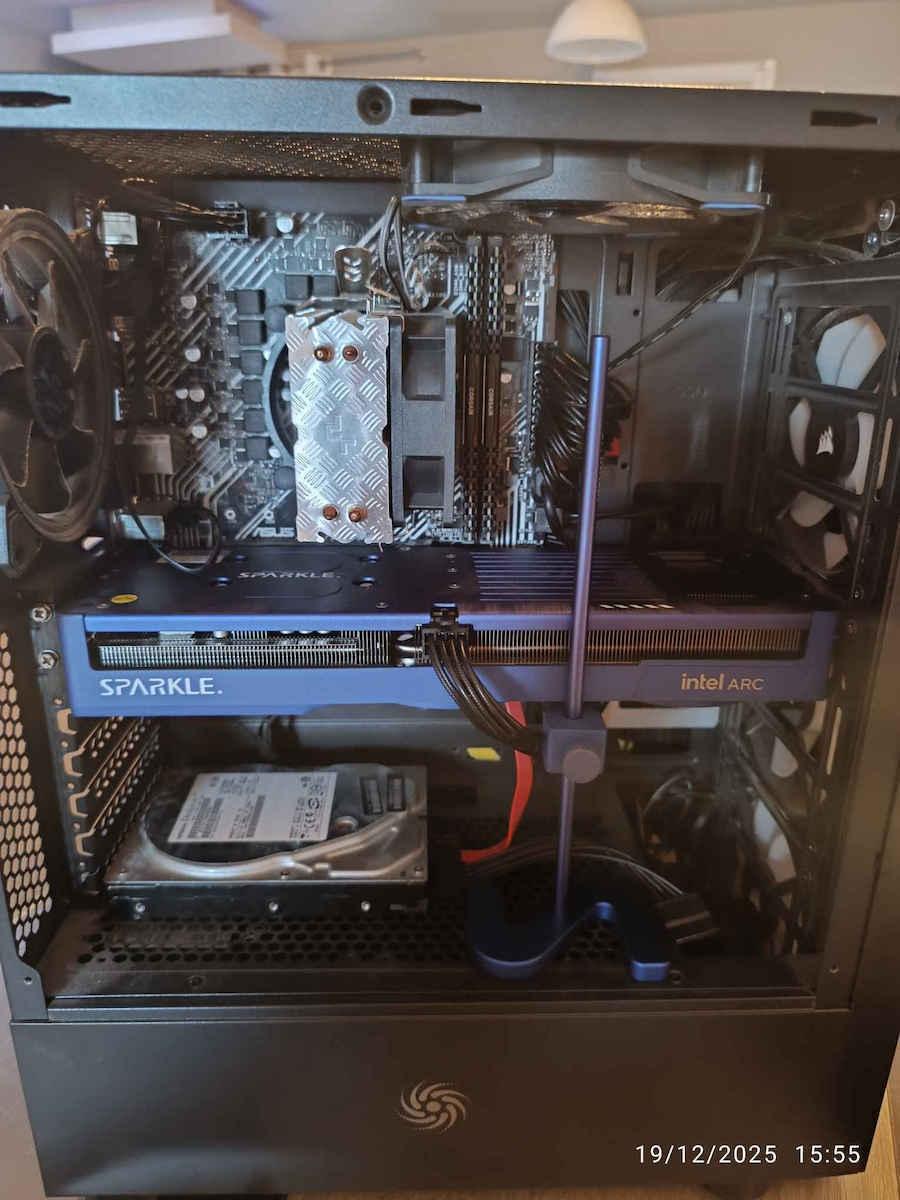 Sparkle ARC B580 12GB GDDR6 Titan OC Sparkle Κάρτα Γραφικών