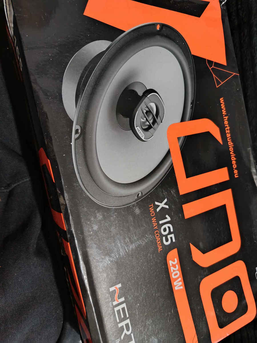 Ηχεία Αυτοκινήτου Hertz Uno X165 6.5" 165mm 55w Rms 220w Peak 2 Δρόμων Ζευγάρι 2 Τεμάχια