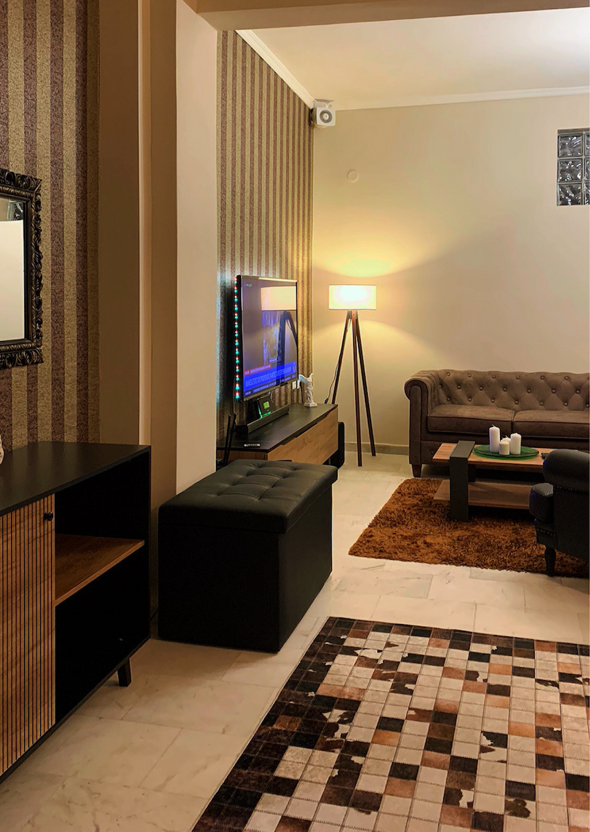 Wall Wallpaper Vinyl Brown 1050x53cm