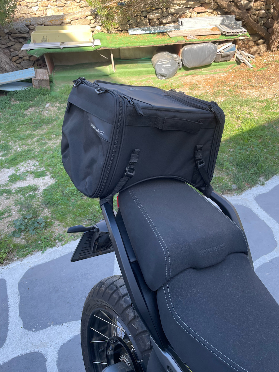 SW-Motech Motorcycle Tail Bag 36lt Black