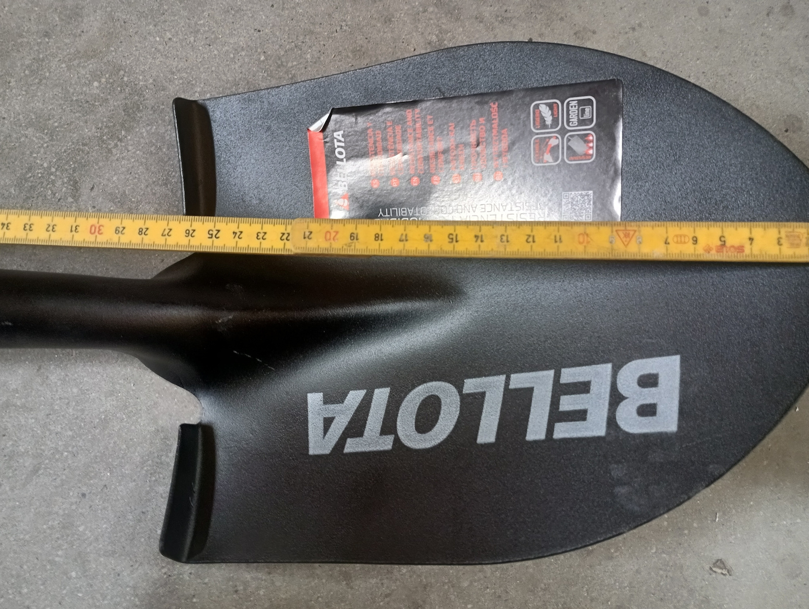 Bellota Πατόφτυαρο με Κοντάρι 123cm και Λαβή Fiberglass