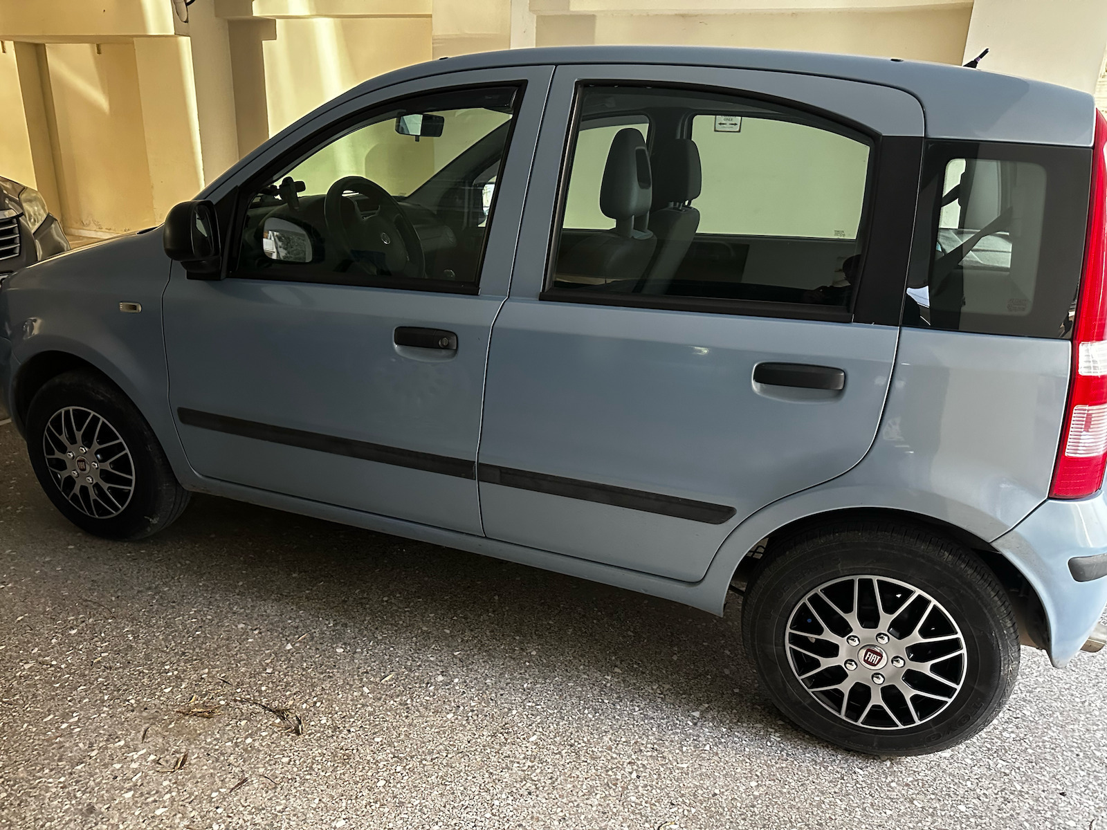 Versaco Auto Radkappen Set Dakar Nc mit Marke Fiat 4Stück 13" Silber/Silber