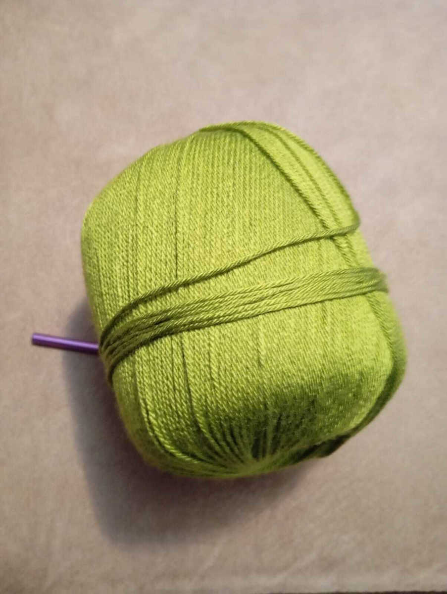 Petalouda Croshet Faden Spitzenfaden Baumwolle Ecru 260m 50g
