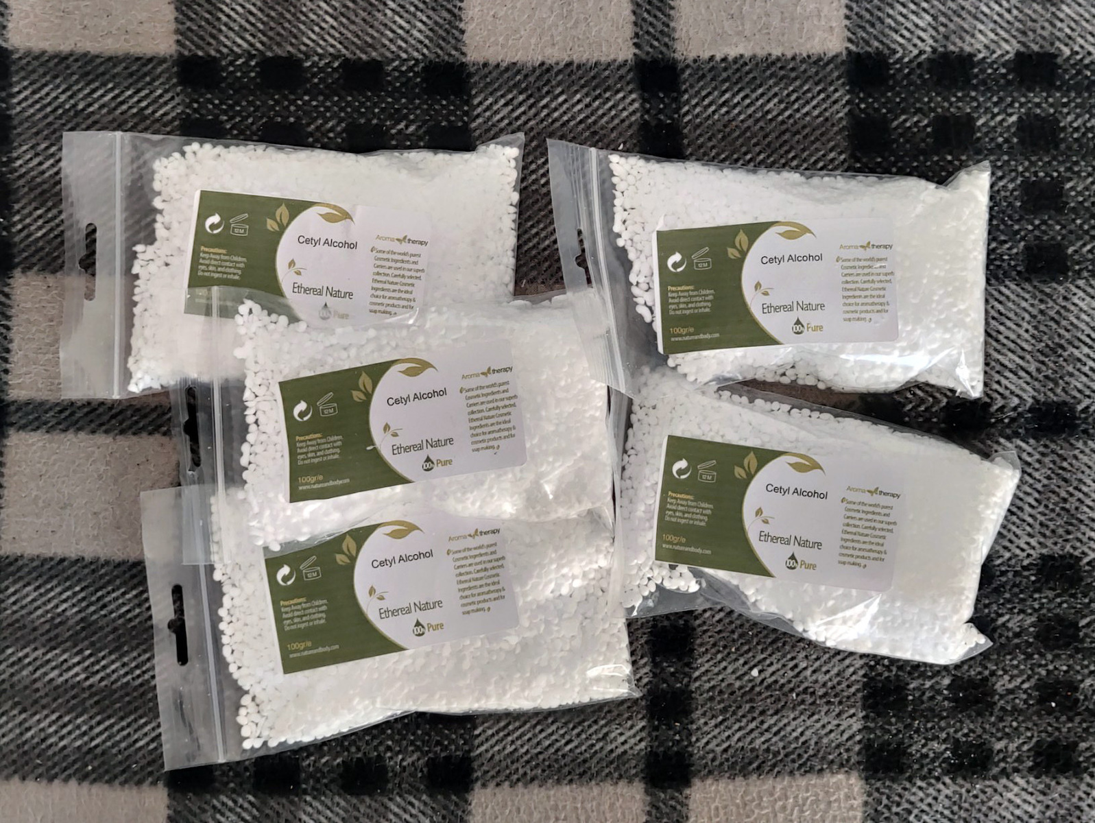 Nature & Body Цетилов алкохол за 100гр
