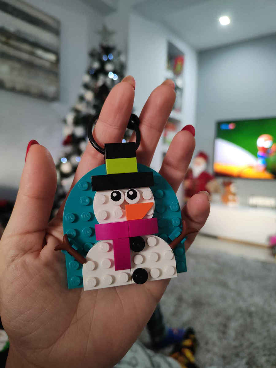 LEGO Cuburi de Construit Christmas Ornament Selection pentru 6+ Ani 153 Bucăți