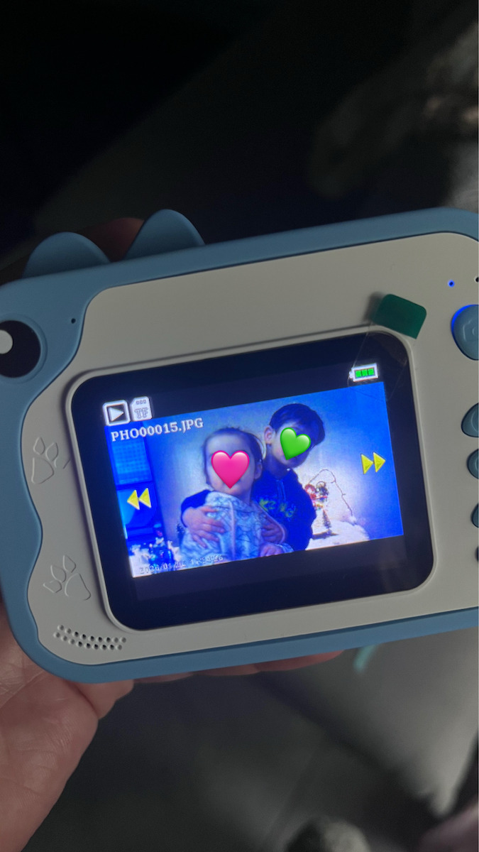 Kiddoboo FotoFun Children's Camera 2MP with Thermal Printing Pink