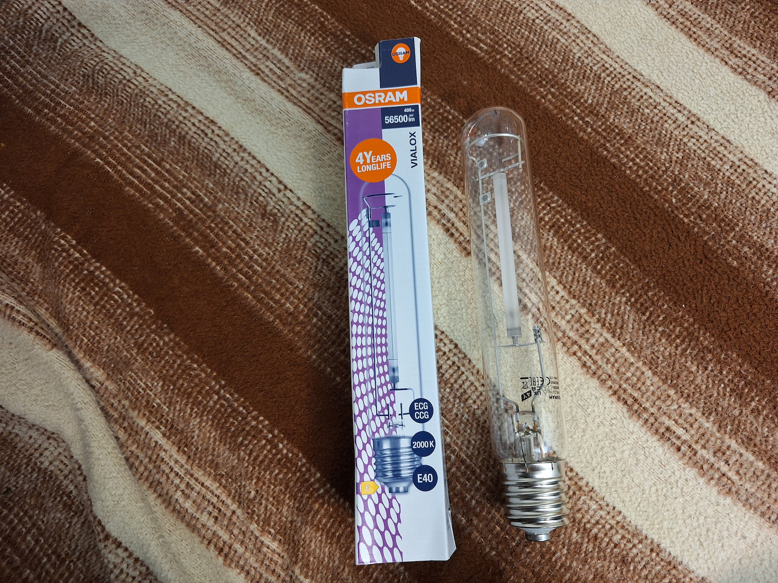 Osram Λάμπα Νατρίου 400W για Ντουί E40