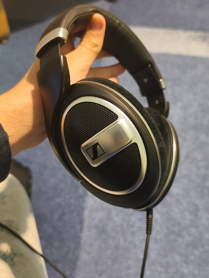 Sennheiser HD 599 Ενσύρματα Over Ear Ακουστικά Μαύρα