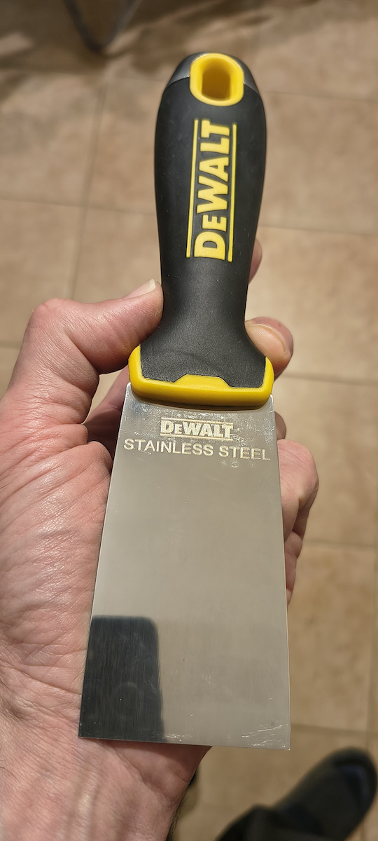 Dewalt Στοκαδόρος Μεταλλικός 50mm με Πλαστική Λαβή 2-148