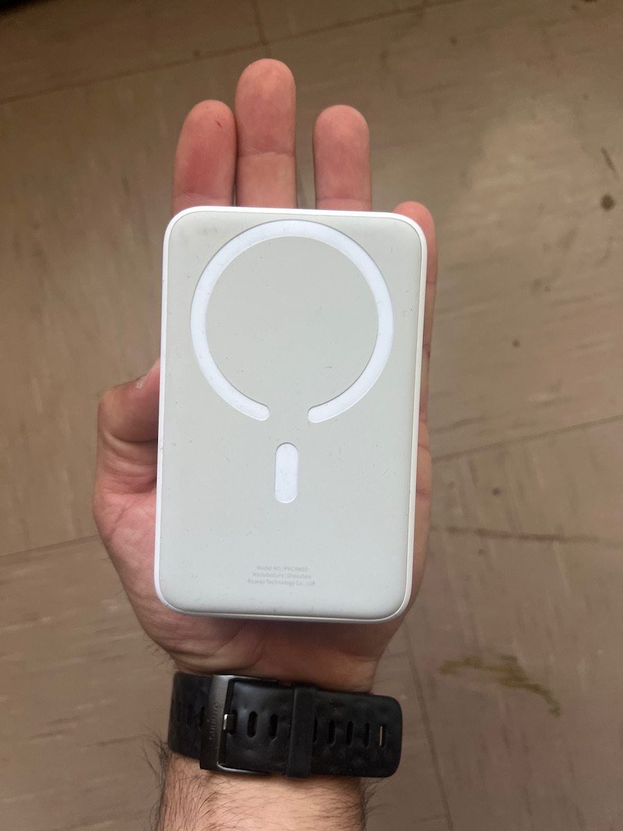 Baseus Mini Power Bank 5000mAh 20W με Θύρα USB-C Λευκό