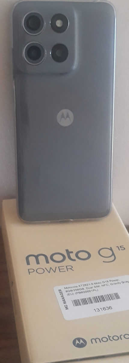 Motorola Moto G15 Power Dual SIM (8/256GB) Gravity Gray