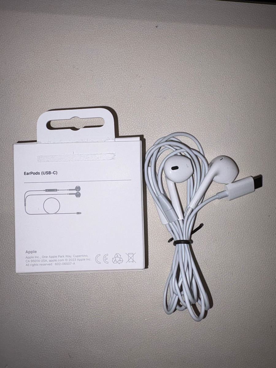 Apple EarPods MTJY3 Handsfree Ακουστικά με Βύσμα USB-C Λευκό