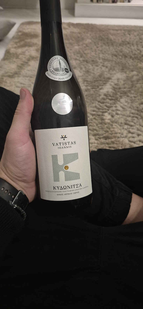 Ioannis Vatistas Κρασί Κυδωνίτσα Λευκό Ξηρό 750ml