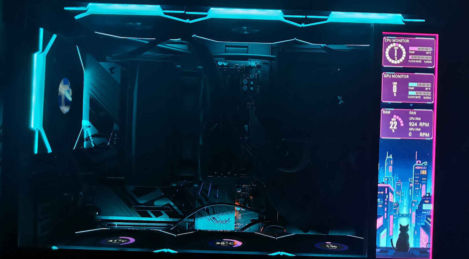 Lian Li DAN A3 Gaming Micro Tower Κουτί Υπολογιστή με Πλαϊνό Παράθυρο Wood