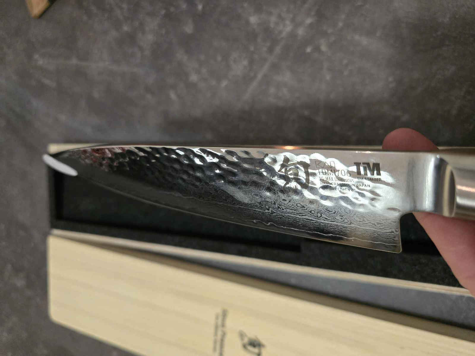 Kai Shun Premier Tim Malzer Μαχαίρι Chef από Δαμασκηνό Ατσάλι 20cm