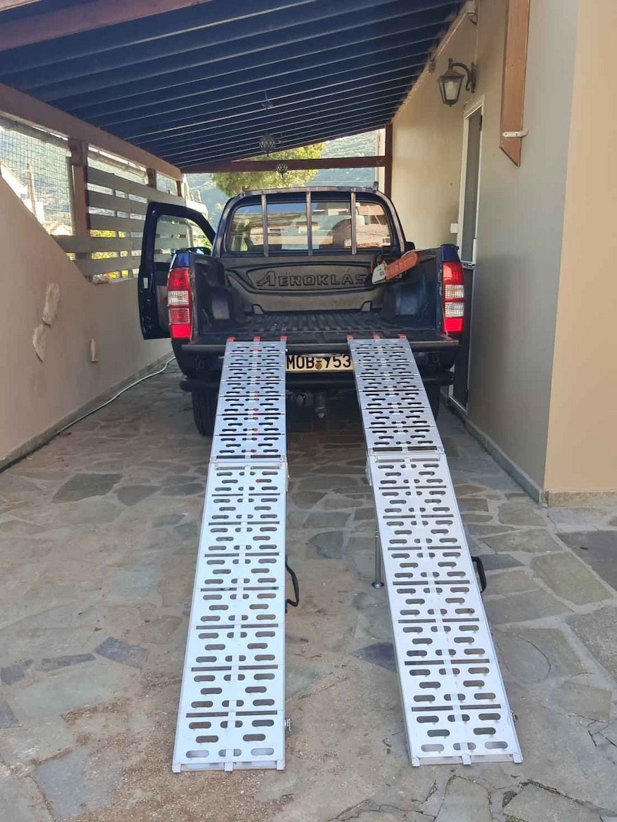 Express Vehicle Lifting Ramp with Resistance up to 0.68 Tons