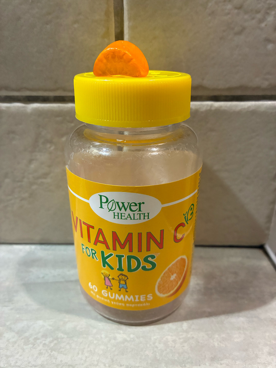 Power Health Vitamin C for Kids Vitamin for Immune System Boost, the Skin & Antioxidant Action 120mg Orange 60 jelly beans
