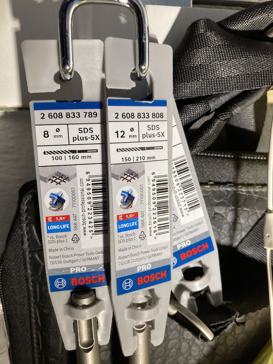 Bosch Τετράκοπο Διαμαντοτρύπανο με SDS Plus Στέλεχος για Δομικά Υλικά 8x100mm