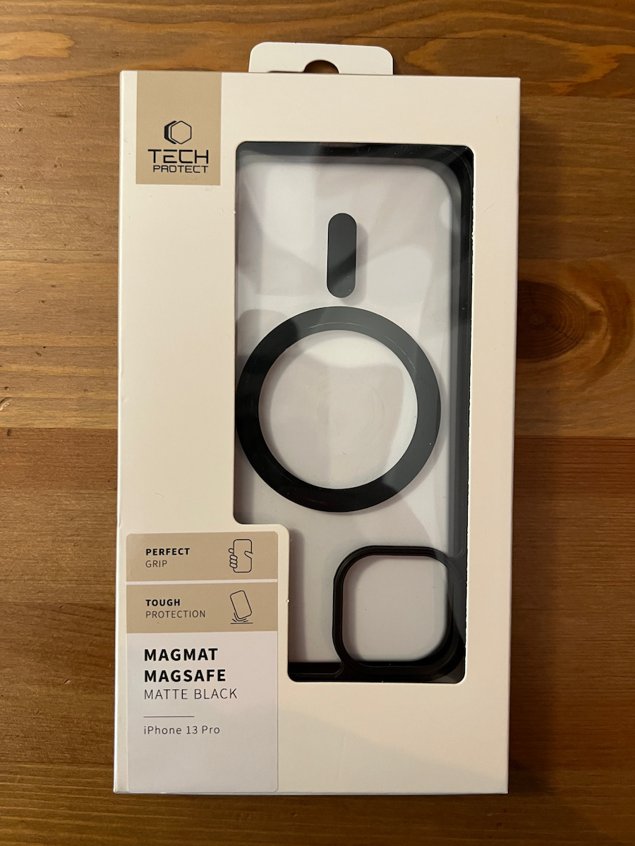 Tech-Protect Magmat MagSafe Back Cover Πλαστικό / Σιλικόνης 2mm Matte Black (iPhone 13 Pro)