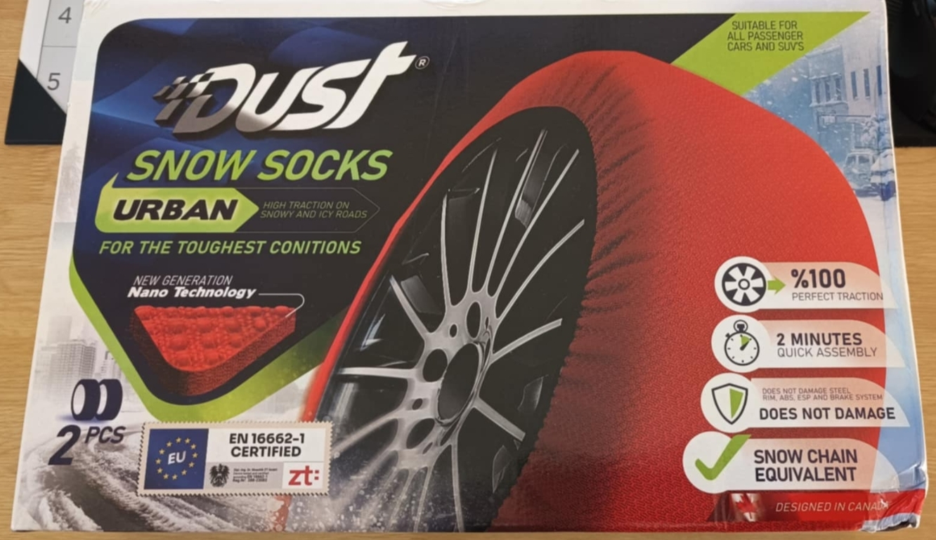 Auto Gs Dust Αντιολισθητικές Χιονοκουβέρτες Small Επιβατικού Αυτοκινήτου 2τμχ