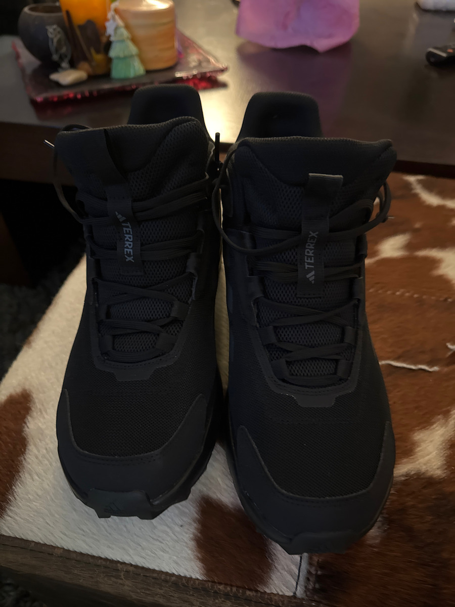 adidas Terrex Anylander Mid Hiking Ανδρικά Ορειβατικά Μποτάκια Μαύρα