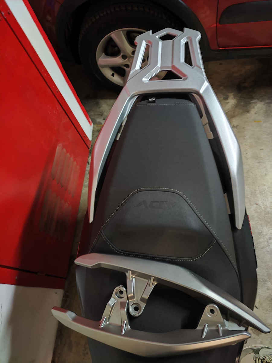 Voge Sr1 Adv 125 Aluminum Silver Genuine Top Case Rack