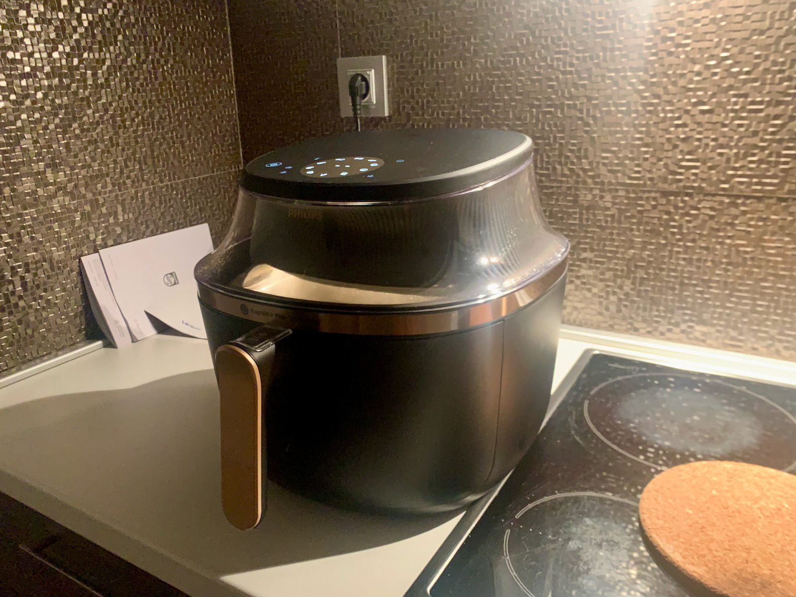 Philips Air Fryer 7.2lt Μαύρο NA342/00