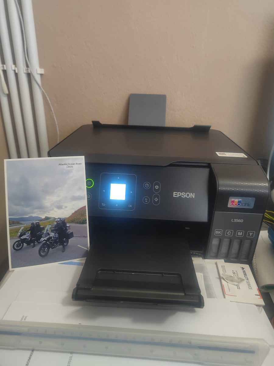 Epson EcoTank L3560 Colour All In One Inkjet Printer