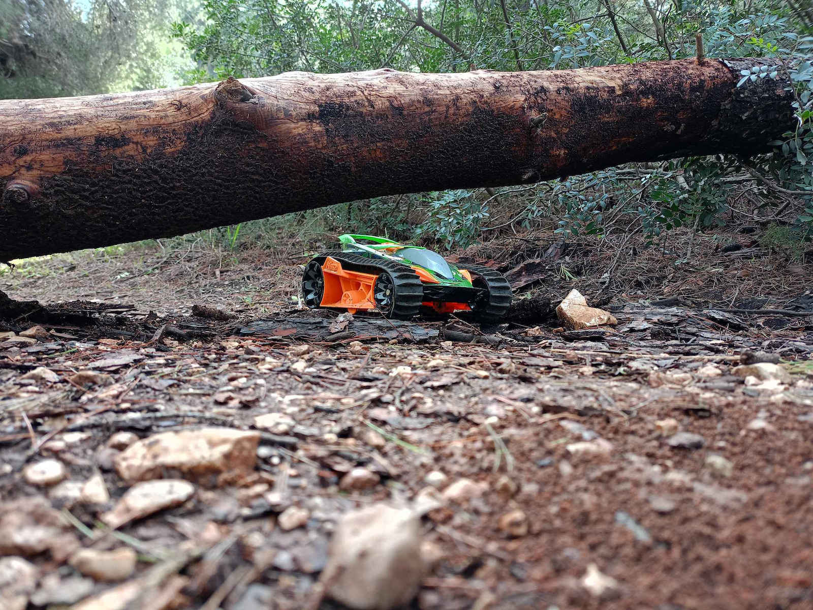 Nikko Velocitrax Electric Τηλεκατευθυνόμενο Άρμα Μάχης Πορτοκαλί