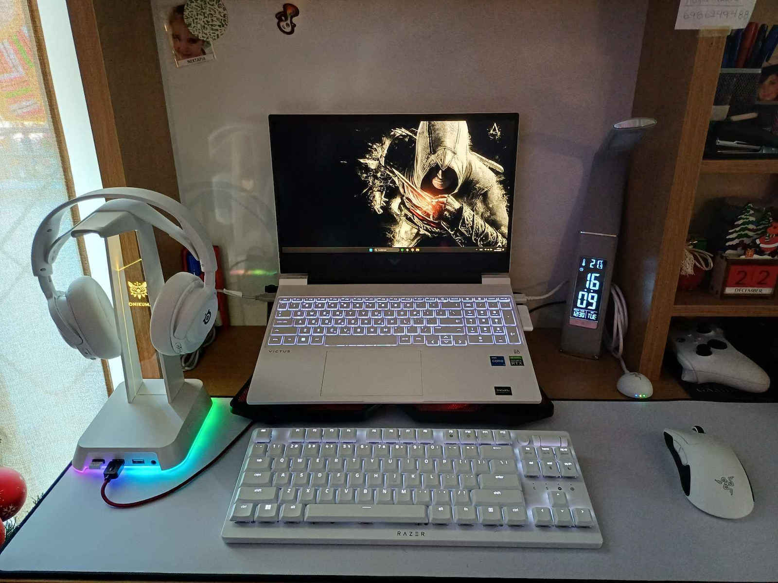 Razer DeathStalker V2 Pro TKL Drahtlos Optisch Gaming Tastatur Tenkeyless mit Razer Linear Schaltern und RGB-Beleuchtung (Englisch US) Weiß